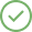 Green checkmark in a circle